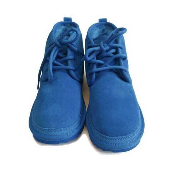 UGG Neumel II Chukka Boots Big Kids Size 5 Womens Sz 6 Suede Dive Blue 1017320K - Picture 5 of 8
